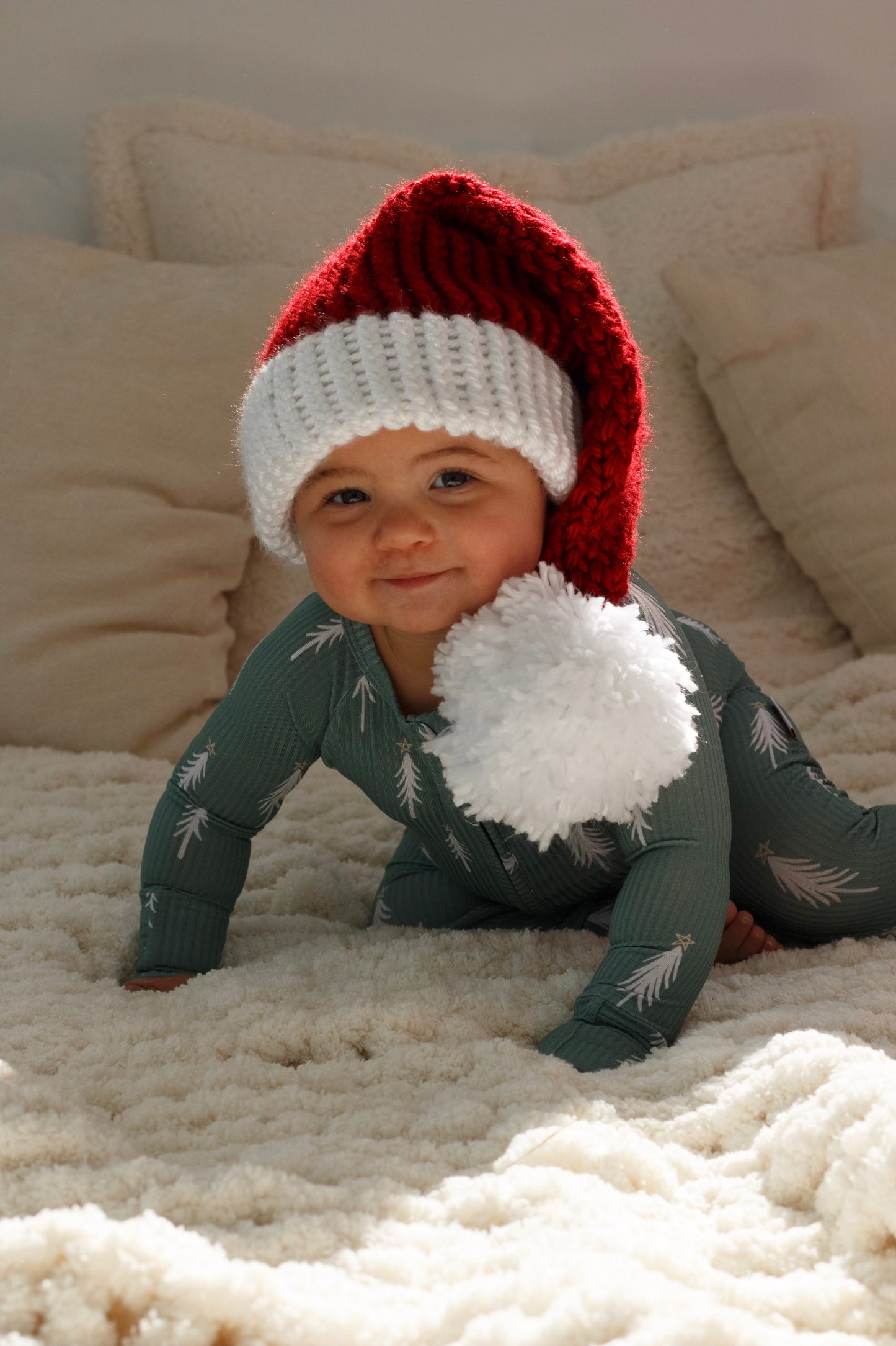 Christmas Tree Zip Romper