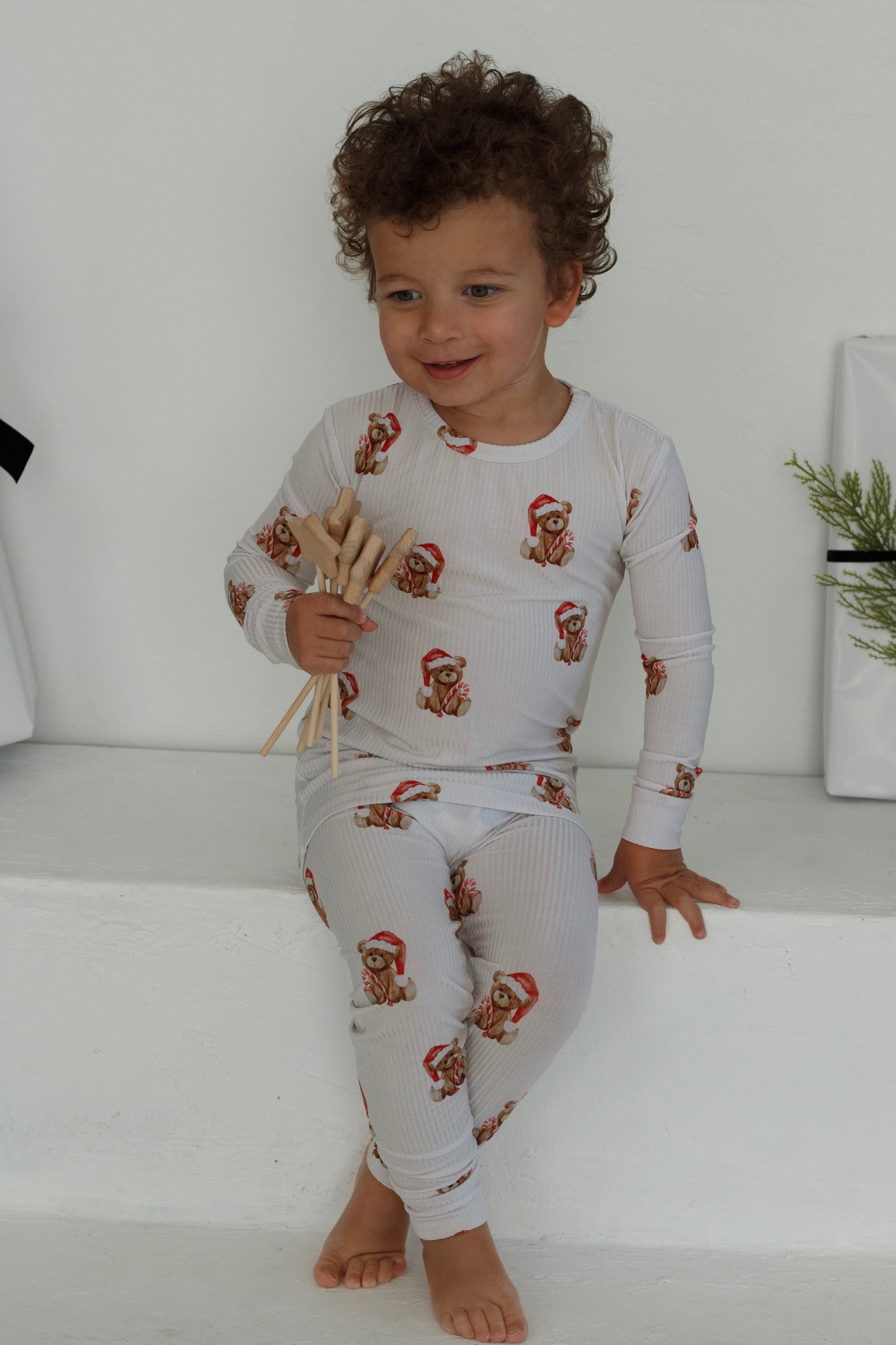 Christmas Teddy 2 Piece Set